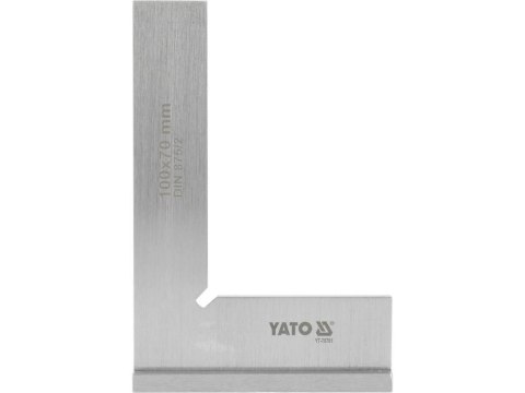 YATO KĄTOWNIK ŚLUSARSKI ZE STOPKĄ 100x70mm YATO KĄTOWNIK ŚLUSARSKI ZE STOPKĄ 100x70mm