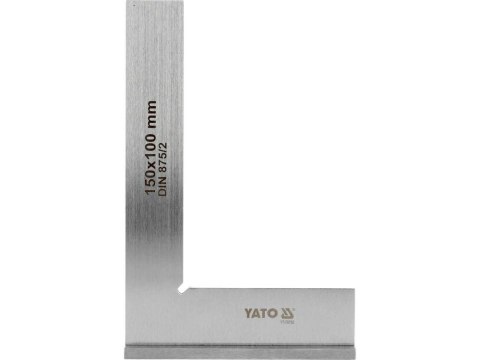 YATO KĄTOWNIK ŚLUSARSKI ZE STOPKĄ 150x100mm YATO KĄTOWNIK ŚLUSARSKI ZE STOPKĄ 150x100mm