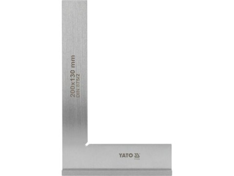 YATO KĄTOWNIK ŚLUSARSKI ZE STOPKĄ 200x130mm YATO KĄTOWNIK ŚLUSARSKI ZE STOPKĄ 200x130mm