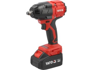YATO KLUCZ UDAROWY BEZSZCZOTKOWY 18V 800Nm 2x4,0Ah