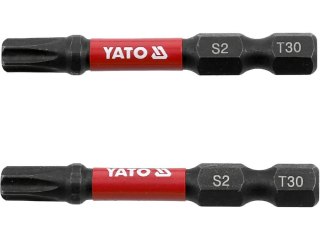 YATO KOŃCÓWKA UDAROWA 1/4"x50mm T30 /2szt.
