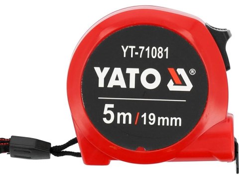 YATO MIARA ZWIJANA 5m x 19mm YATO MIARA ZWIJANA 5m x 19mm