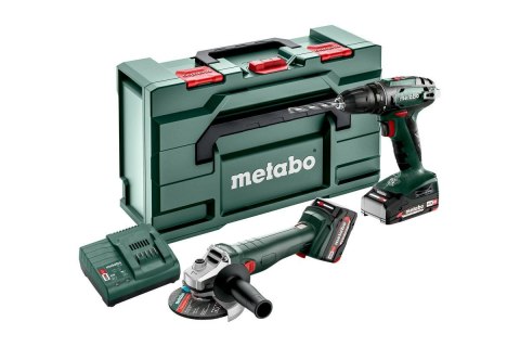 METABO ZESTAW COMBO 18V 2.4.3 (BS18+W18) 1x4,0Ah, 1x2,0Ah METABOX +GŁOŚNIK METABO ZESTAW COMBO 18V 2.4.3 (BS18+W18) 1x4,0Ah, 1x2,0Ah METABOX +GŁOŚNIK