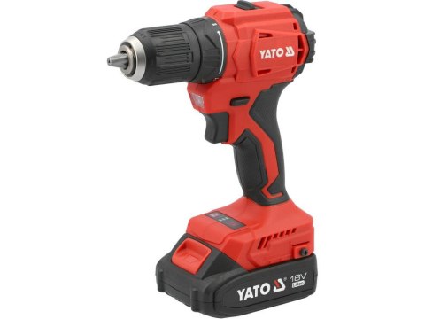 YATO WIERTARKO-WKRĘTARKA BEZSZCZOTKOWA 18V 45Nm 2x2,0Ah YATO WIERTARKO-WKRĘTARKA BEZSZCZOTKOWA 18V 45Nm 2x2,0Ah