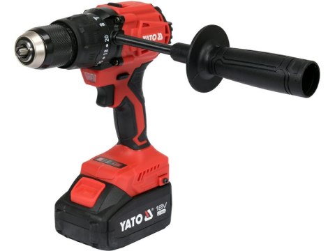 YATO WIERTARKO-WKRĘTARKA UDAROWA BEZSZCZOTKOWA 18V 120Nm 2x4,0Ah