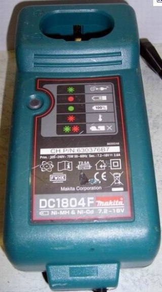 ŁADOWARKA DC1804 7,2V-18V NI-CD
