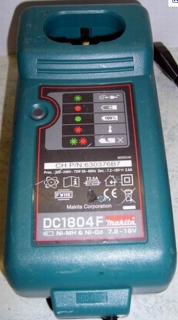 ŁADOWARKA DC1804 7,2V-18V NI-CD ŁADOWARKA DC1804 7,2V-18V NI-CD