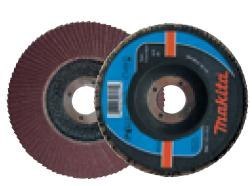 MAKITA ŚCIERNICA LISTKOWA CORUNDUM 115x22,23mm P 80 ALUMINIUM, STAL, METAL, DREWNO