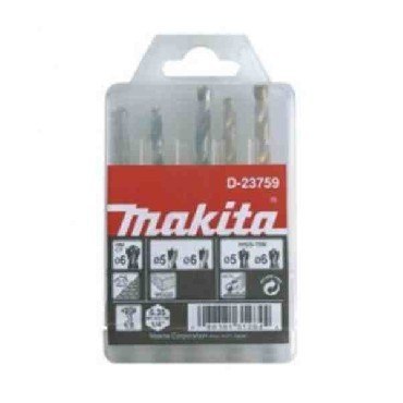 MAKITA ZESTAW WIERTEŁ MIESZANYCH 1/4" HEX /5szt. MAKITA ZESTAW WIERTEŁ MIESZANYCH 1/4" HEX /5szt.