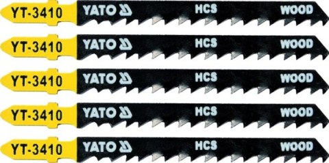 YATO BRZESZCZOT DO WYRZYNARKI 5szt. DREWNO TYP T 3410