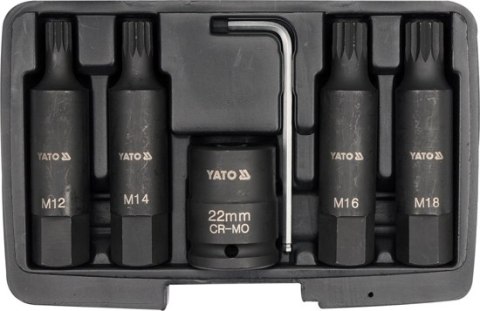 YATO D ZESTAW BIT UDAR.SPLINE 3/4" 1157... YATO D ZESTAW BIT UDAR.SPLINE 3/4" 1157...
