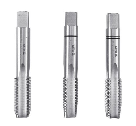 YATO GWINTOWNIK RĘCZNY M10 x 1,50 kpl. 3szt. HSS M2 2937 YATO GWINTOWNIK RĘCZNY M10 x 1,50 kpl. 3szt. HSS M2 2937