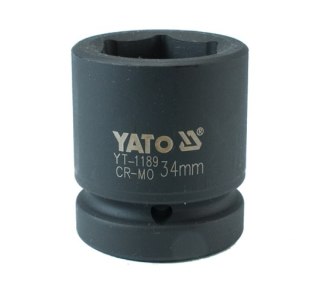 YATO NASADKA UDAROWA 6-KĄTNA 1" KRÓTKA 34mm