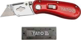 YATO NÓŻ SKŁADANY Z BLOKADĄ 150mm + OSTRZA 7534