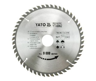 YATO PIŁA TARCZOWA WIDIOWA 184x30mm 50-ZĘBÓW 6062