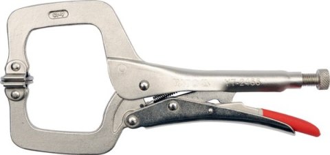 YATO SZCZYPCE ZACISKOWE SPAWALNICZE TYP "C" 280mm RUCHOME KOŃCÓWKI SZCZĘK 2466 YATO SZCZYPCE ZACISKOWE SPAWALNICZE TYP "C" 280mm RUCHOME KOŃCÓWKI SZCZĘK 2466