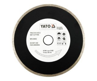 YATO TARCZA DIAMENTOWA PEŁNA 230 x 22,2mm 6015