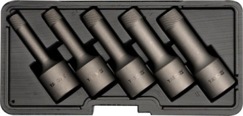 YATO ZESTAW WYKRĘTAKÓW DO SZPILEK 5cz. 1/2" 0624 YATO ZESTAW WYKRĘTAKÓW DO SZPILEK 5cz. 1/2" 0624