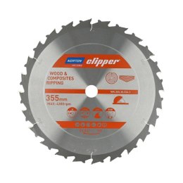 NORTON PIŁA TARCZOWA 355mm x 30mm x 24z DREWNO I KOMPOZYTY ATB (3,2 / 2,4)