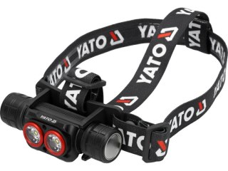 YATO LATARKA CZOŁOWA 3000LM AKU