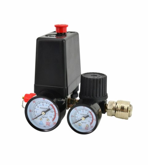 AWTOOLS WYŁĄCZNIK CIŚNIENIOWY KOMPRESORA PRESOSTAT 230V 1 WEJŚCIE 1/4"