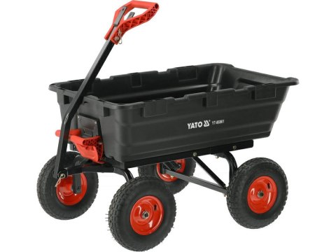YATO WÓZEK OGRODOWY Z WYWROTKĄ XXL 550kg YATO WÓZEK OGRODOWY Z WYWROTKĄ XXL 550kg
