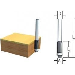 FREZ PROSTY ALUMINIUM 6/18/6mm FREZ PROSTY ALUMINIUM 6/18/6mm