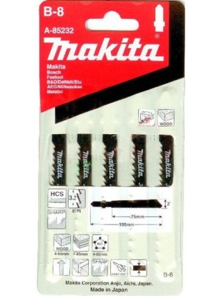 MAKITA BRZESZCZOT DO WYRZYNARKI 75mm 8/1"5szt