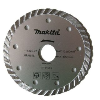 MAKITA TARCZA DIAMENTOWA 115x22,23mm TURBO (NA SUCHO) GRANIT