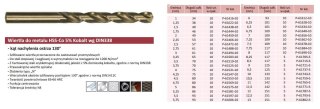 MAKITA WIERTŁO DO METALU HSS-CO 3,5mm