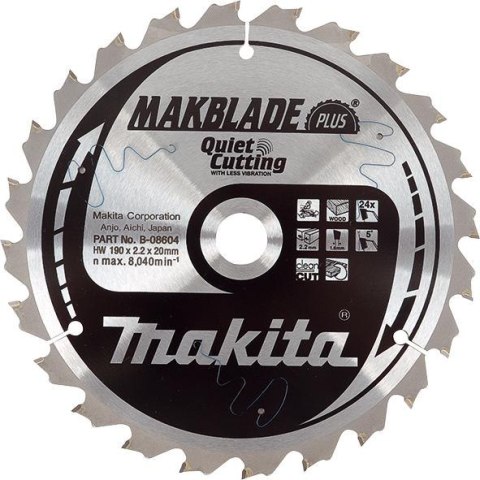 PIŁA TARCZOWA 260x30mm 70-ZĘBÓW MAKBLADE PIŁA TARCZOWA 260x30mm 70-ZĘBÓW MAKBLADE