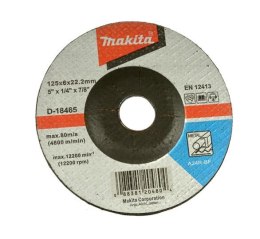 TARCZA DO SZLIFOWANIA METALU A24R 125x6x22,2mm WYGIĘTA