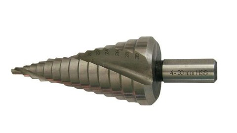 WIERTŁO STOPNIOWE HSS-G 4-20 mm WIERTŁO STOPNIOWE HSS-G 4-20 mm