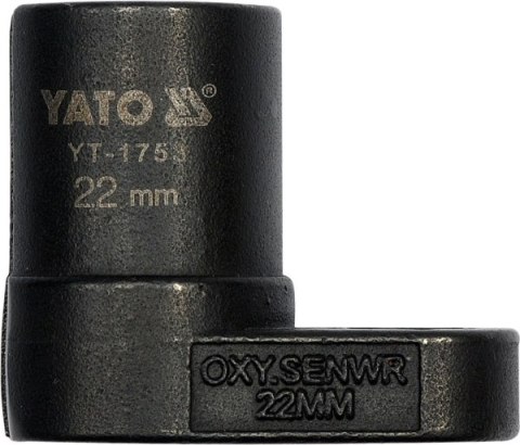 YATO KLUCZ NASADOWY DO SONDY LAMBDA 22mm 1753 YATO KLUCZ NASADOWY DO SONDY LAMBDA 22mm 1753