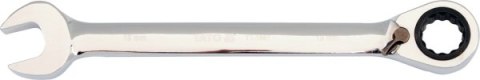 YATO KLUCZ PŁASKO-OCZKOWY Z GRZECHOTKĄ I PRZEŁĄCZNIKIEM 10mm 1653 YATO KLUCZ PŁASKO-OCZKOWY Z GRZECHOTKĄ I PRZEŁĄCZNIKIEM 10mm 1653