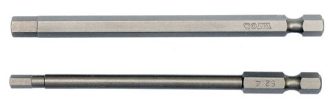 YATO KOŃCÓWKA / BIT 1/4" HEX 4x100mm + HEX 6x100mm 2szt. 0495 YATO KOŃCÓWKA / BIT 1/4" HEX 4x100mm + HEX 6x100mm 2szt. 0495