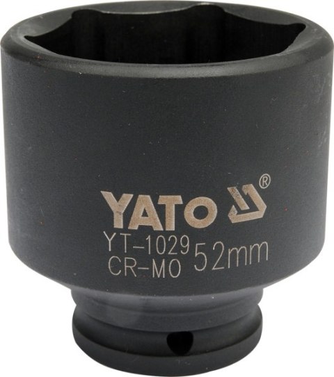 YATO NASADKA UDAROWA 6-KĄTNA 1/2" KRÓTKA DO PIAST 52mm YATO NASADKA UDAROWA 6-KĄTNA 1/2" KRÓTKA DO PIAST 52mm