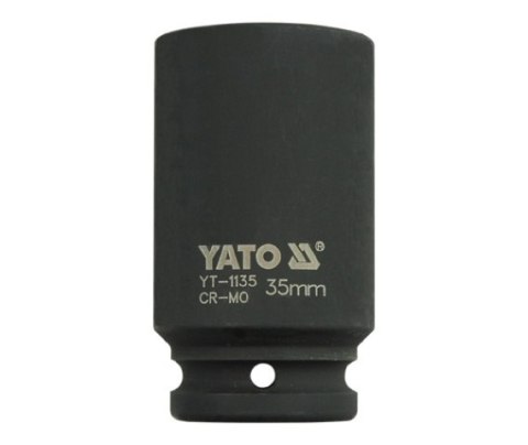YATO NASADKA UDAROWA 6-KĄTNA 3/4" DŁUGA 35mm YATO NASADKA UDAROWA 6-KĄTNA 3/4" DŁUGA 35mm