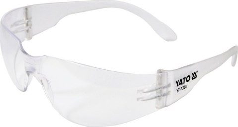 YATO OKULARY OCHRONNE BEZBARWNE 7360 YATO OKULARY OCHRONNE BEZBARWNE 7360