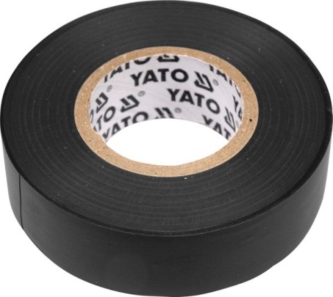 YATO TAŚMA IZOLACYJNA 19mmx20m CZARNA 8165 YATO TAŚMA IZOLACYJNA 19mmx20m CZARNA 8165