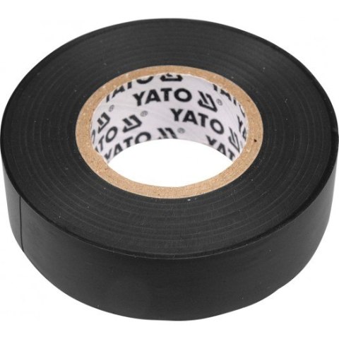 YATO TAŚMA IZOLACYJNA 19mmx20m CZARNA 8165 YATO TAŚMA IZOLACYJNA 19mmx20m CZARNA 8165
