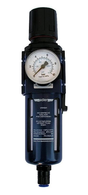 ADLER FILTR ODWADNIACZ + REDUKTOR 1/2" AD4005FR ADLER FILTR ODWADNIACZ + REDUKTOR 1/2" AD4005FR