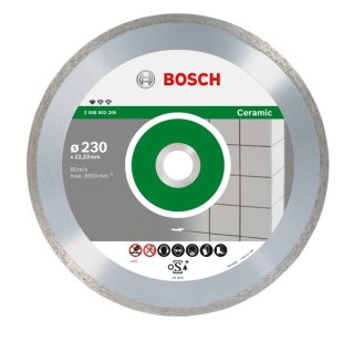 BOSCH TARCZA DIAMENTOWA 230x22 PEŁ CERAMIC