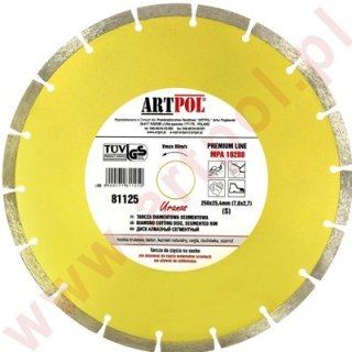 TARCZA DIAMENTOWA 400 x 32/25,4/22,2m SEGMENTOWA /AR