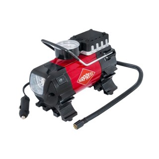 AIRPRESS KOMPRESOR MINI 12V Z LATARKĄ