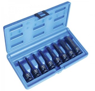ASTA NASADKI UDAROWE HEX / IMBUS 1/2" 8szt.