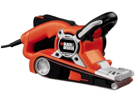 BLACK+DECKER SZLIFIERKA TAŚMOWA 720W KA88 75x533mm BLACK+DECKER SZLIFIERKA TAŚMOWA 720W KA88 75x533mm
