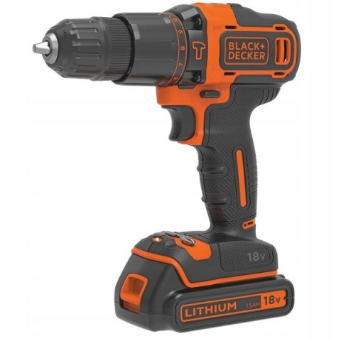 BLACK+DECKER ZESTAW 18V WKRĘTARKA + ZAKRĘTARKA 1x1,5Ah + TORBA BLACK+DECKER ZESTAW 18V WKRĘTARKA + ZAKRĘTARKA 1x1,5Ah + TORBA
