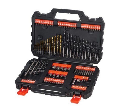 BLACK+DECKER ZESTAW AKCESORIÓW 109szt. BLACK+DECKER ZESTAW AKCESORIÓW 109szt.