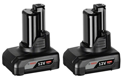 BOSCH AKUMULATOR 12V 6,0Ah 2szt. BOSCH AKUMULATOR 12V 6,0Ah 2szt.